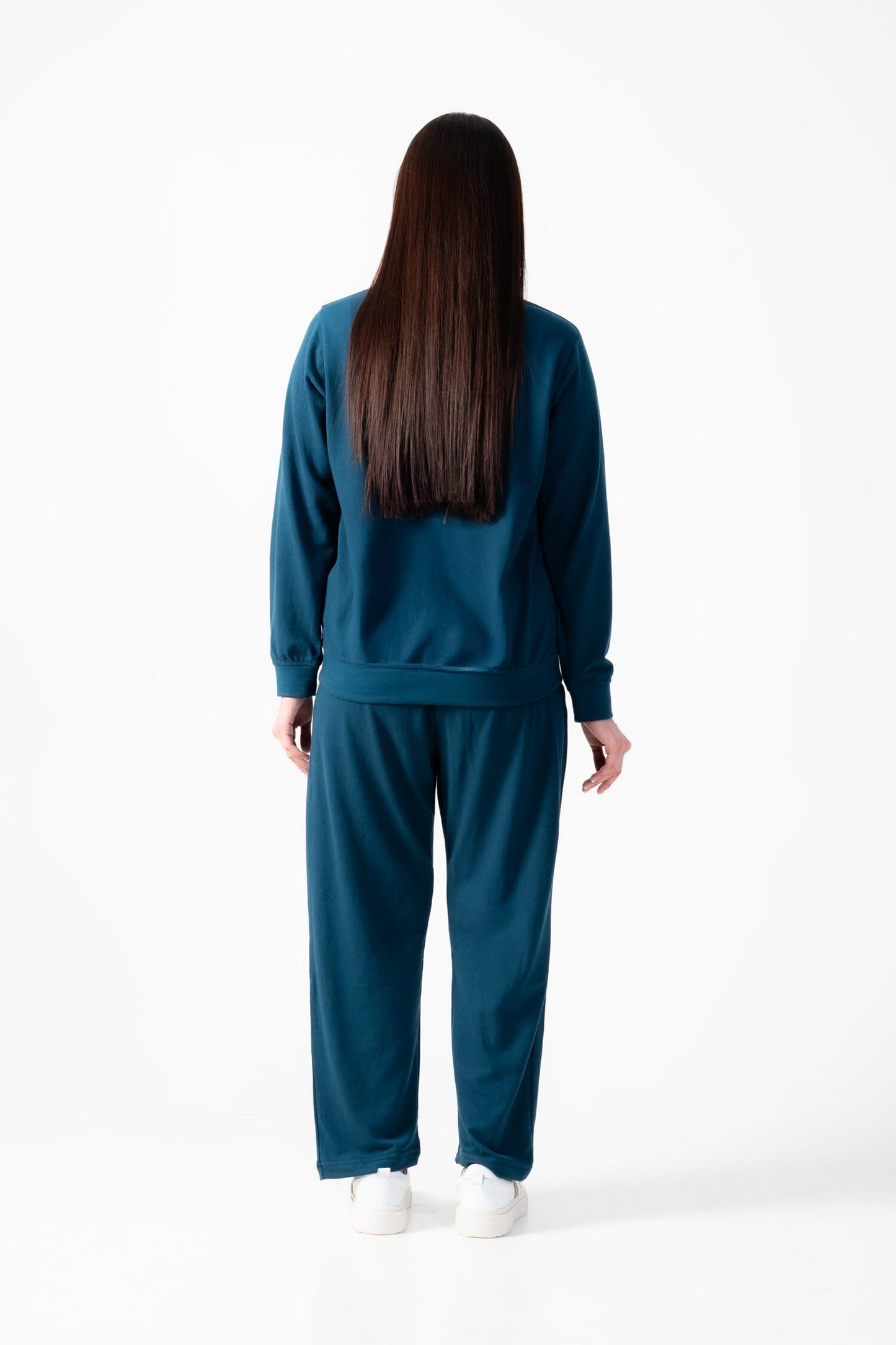 East West Women's Pique Zipper Track Suit